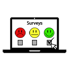 Image icon for website survey